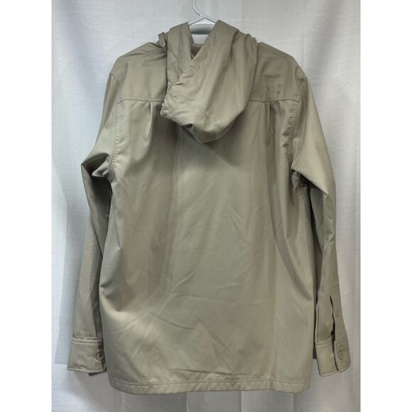 Under‎ Armour Men’s Wounded Warrior Project Beige Jacket EUC Large - Picture 3 of 7